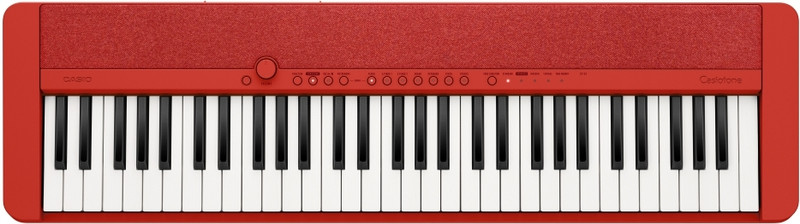 CASIO CT-S1RD CT-S1 Red Digital Portable Keyboard(61 Keys)