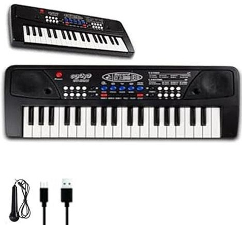Paramount Gallery Keyboard Toy Beginners Educational Songs Recording Musical Toys Keyboard Toy Beginners Educational Songs Recording _pk48 Analog Portable Keyboard(37 Keys)