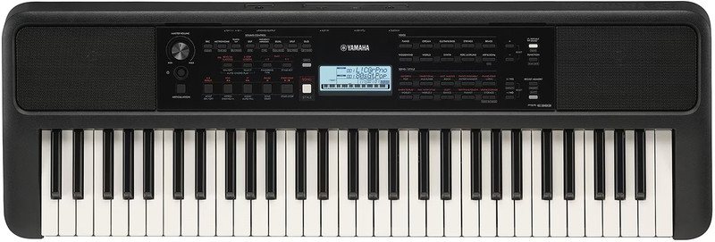 YAMAHA PSR-E383//IN Yamaha PSR-E383 Portable Keyboard 61 Keys (Adaptor Included) Digital Portable Keyboard(61 Keys)