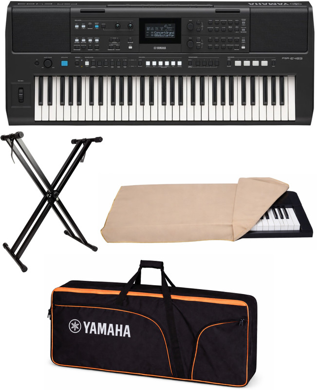 CTK 3500 CASIO+CARRY CASE+DOUBLE PIPE STAND+DUST COVER CTK-3500 Digital Portable Keyboard(61 Keys)