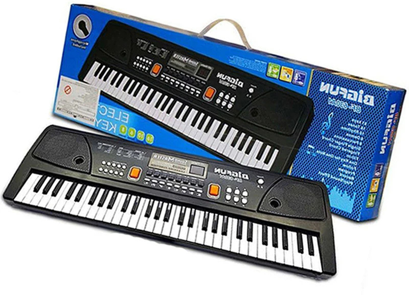 STAR VENTURE Kids Keyboard Piano, 37 Keys Piano Keyboard for Kids Musical Instrument Gift Toys for Over 3 Year Old Children with Mic Piano Analog Portable Keyboard(37 Keys)