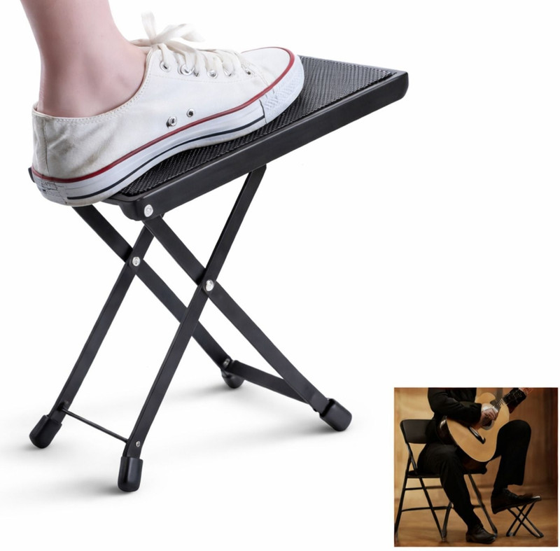 Arctic AR-GFR-01 | Adjustable Guitar Foot Rest Stool & Folding Stand