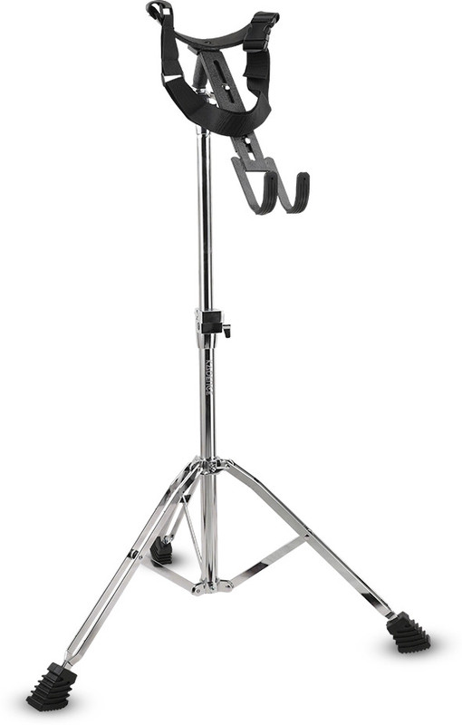 KADENCE DARSTD-S01 Touring Darbuka Stand - 360° Rotation, Padded Cradle, Safety Strap Folding Stand