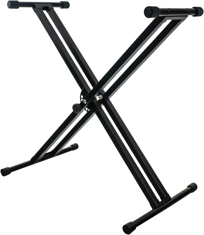 Techtest Music CC-KSTAND Double Braced X-Style Pro Series Keyboard Stand Keyboard Stand