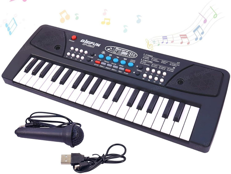 Kmc kidoz New Electronic Keyboards for Beginners Musical Toy Pianos(Multicolor)