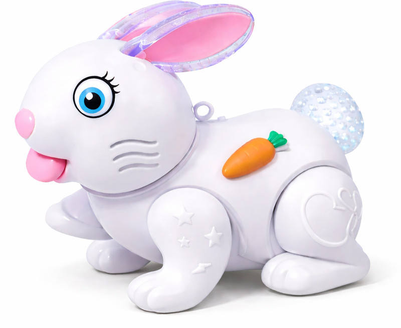 Aashigiftstore rabbit toy musical(White)