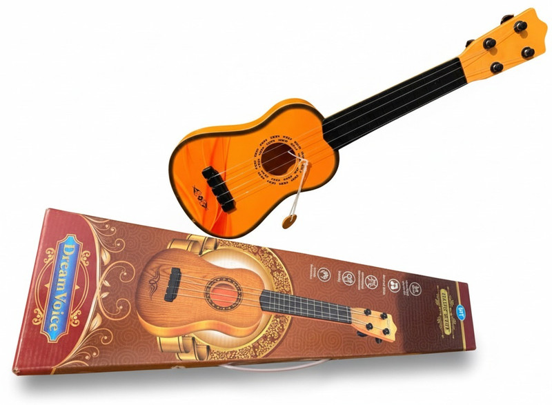 GOSHOPPE ENTERPRISES Mini wooden Guitar | Mini wooden printed Guitar