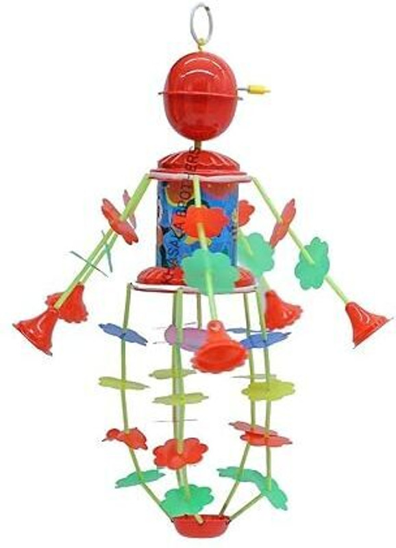 HouseOfCommon Plastic Jhoomer Musical Merry Go Round Toy For Toddler With Soothing(Multicolor)