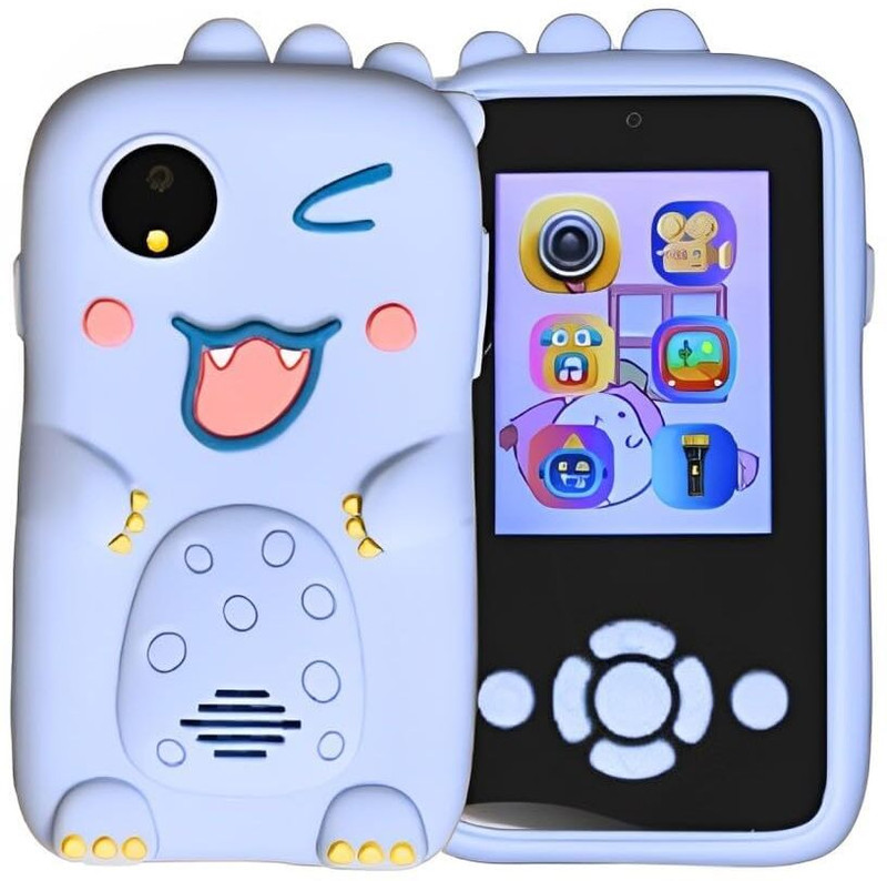arthasya Kids Smartphone Toy MP3 Music Player, Dual Camera Electronic Learning Toy(Multicolor)