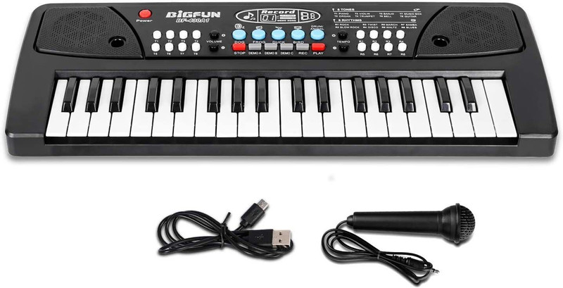 SALEOFF SALEOFF5829_@_1366 Kids Piano With 37 Keys Keyboard|Piano For Kids With Microphone57 Analog Digital Piano(44 Keys)