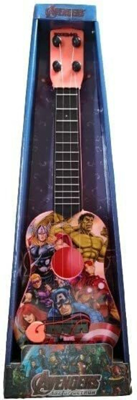 V India Plastic Colorful Attractive Musical 4 String Guitar Toy for Kids(Purple)