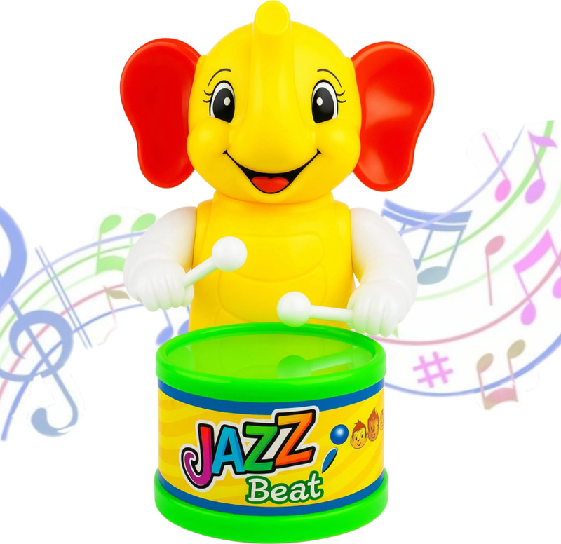 as enterprise Elephant Beat Drumming Toys(Multicolor)