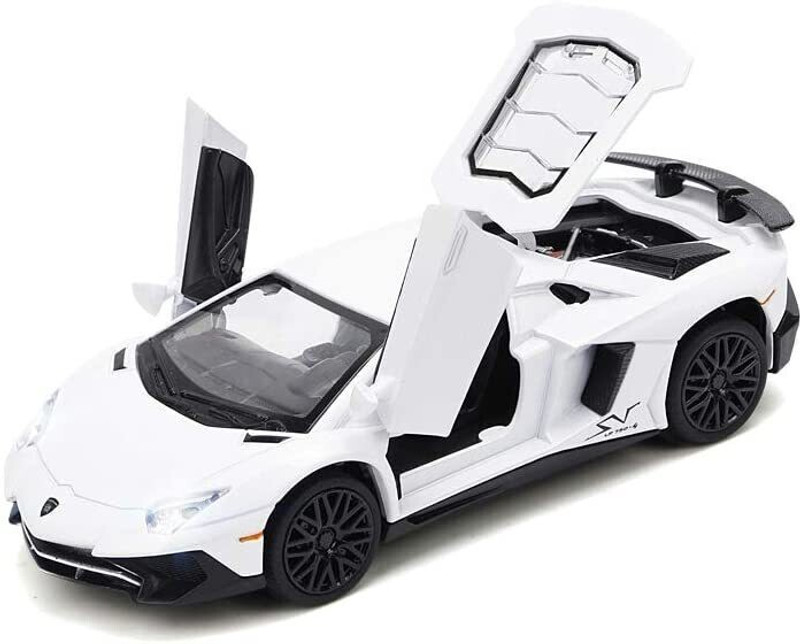 Akvanar Lamborghini LP750-4 metal car Toy eventador Lights and Sound mutiocolor(Brown)