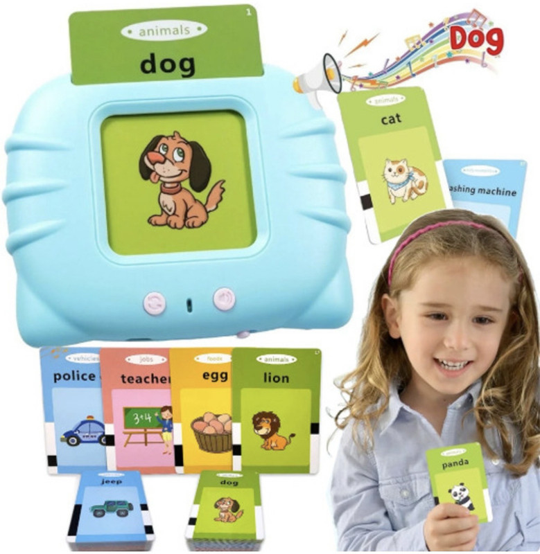 Jayaansh Traders Rechargeable Talking Flash Cards Learning Toys For Kids Educational Toy(Multicolor)