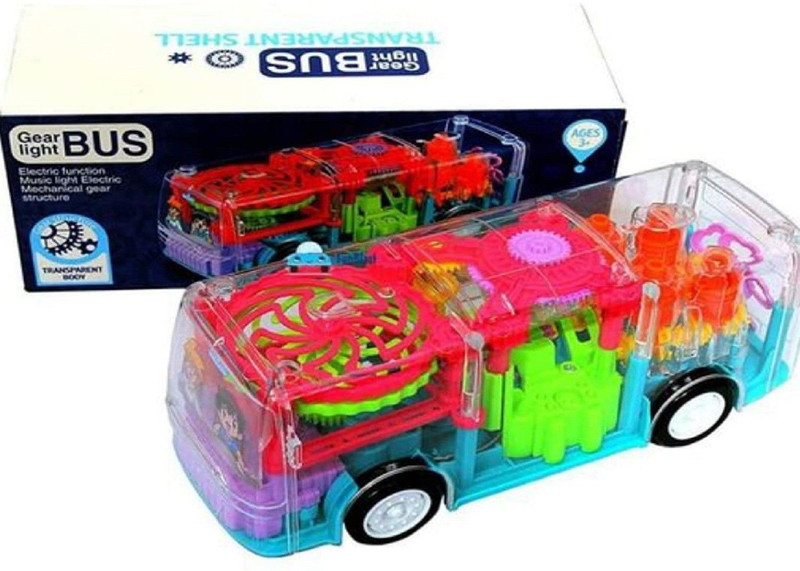 DEZICON ECOM 3D gear Bus Hart(Multicolor)