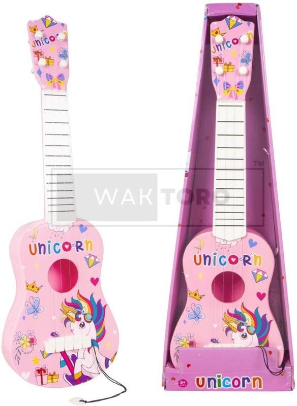 WAKTORO Music Toy Guitar Instrument Acoustic Learning(Multicolor)