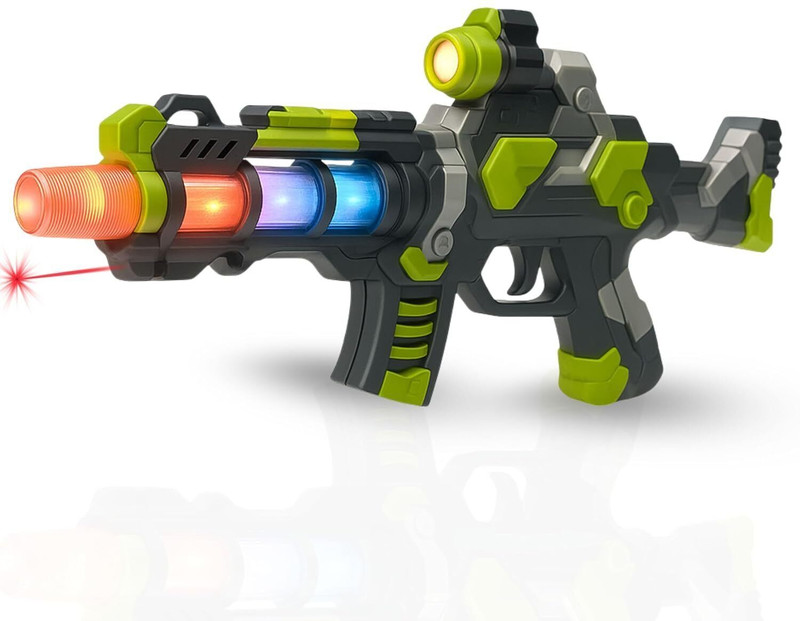 AR KIDS TOYS Projector Toy Gun with 3D Projections, Light & Sound Effects Toy Gun for Kids(Multicolor)