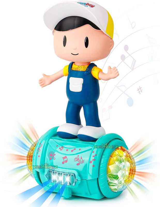 mega shine Musical Toy for Kids 360 Degree Rotating Dancing Boy(Multicolor)