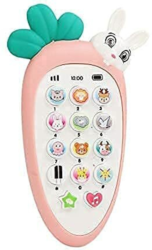 Ronak store Mobile Phone with Touch Screen Feature, Amazing Sound and Light Birthday Gifts(Multicolor)