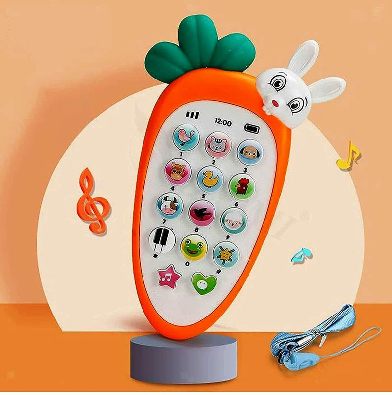 Adhira Toys Smart Phone Toys Rabbit Phone Smart Phone Cordless Feature(Multicolor)