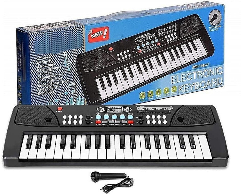 BANTAS Latest Model Keyboard Piano,37 Keys Piano for Kids Musical Gift Toys(Multicolor)