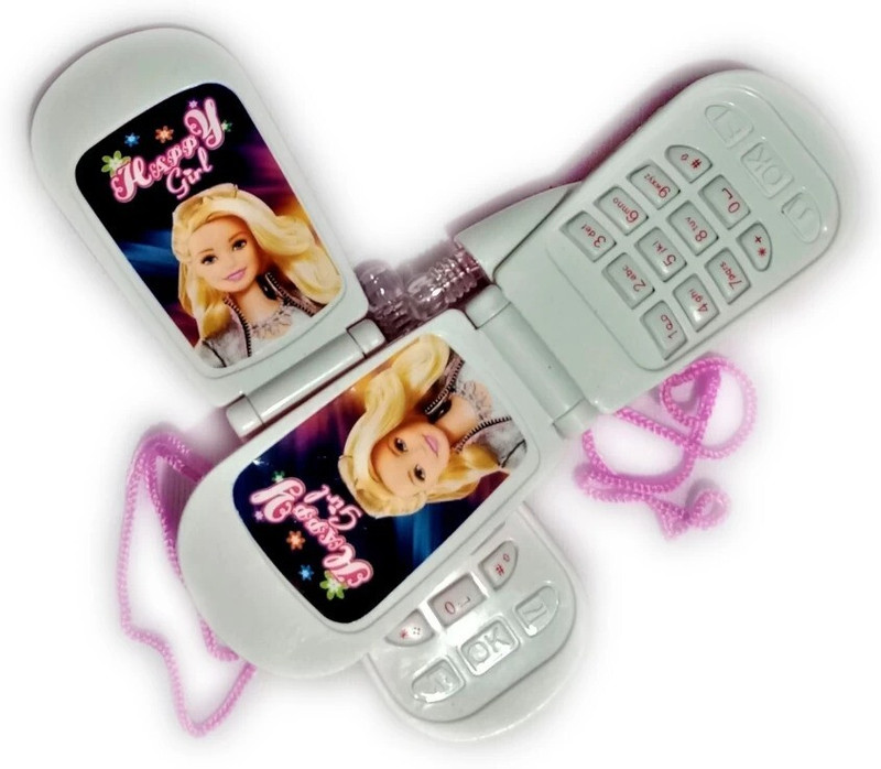 deepak badkur Kid's Musical Mobile Phone(Pack Of 2) Amazing Sound and Light(Pink)