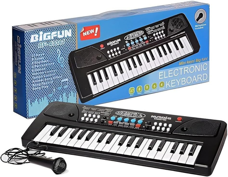 NIYAMAT Piano Keyboard with Mic Portable Electronic Keyboard(Multicolor)