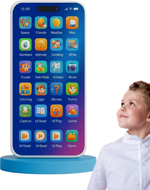 Echoshop Baby Educational Smartphone Toy with Sound Effects(Multicolor)