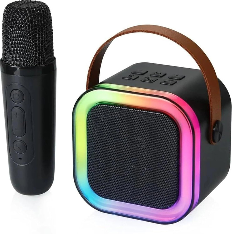PMP TOY BAZAR Karaoke Machine with Wireless Microphone & RGB LED Speaker(Multicolor)