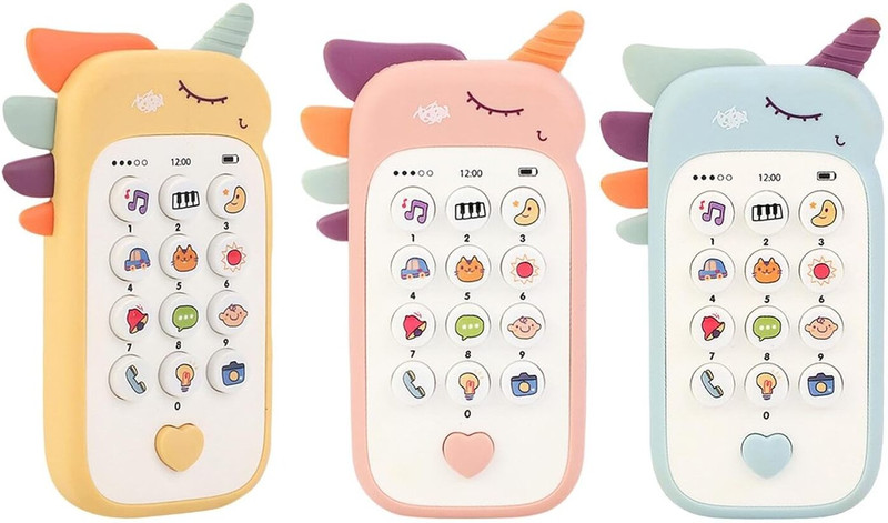 star impex Unicorn Baby Musical Toys with Music Lights for Toddler 6 Months+ Boys Girls(Pink)