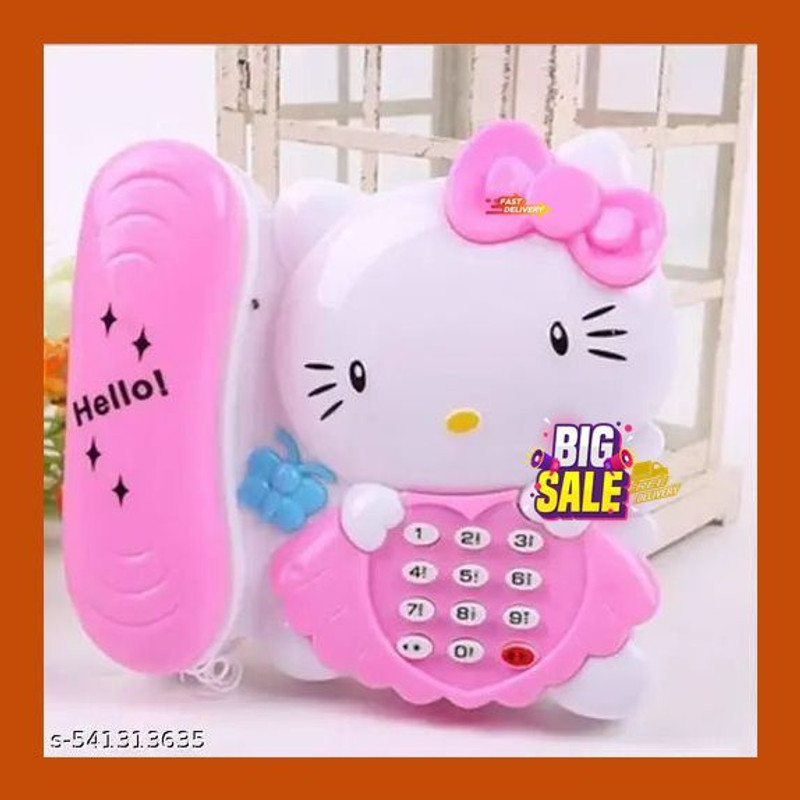 VEDANT ENTERPRISE Musical Toy Phone For Kids(Blue)