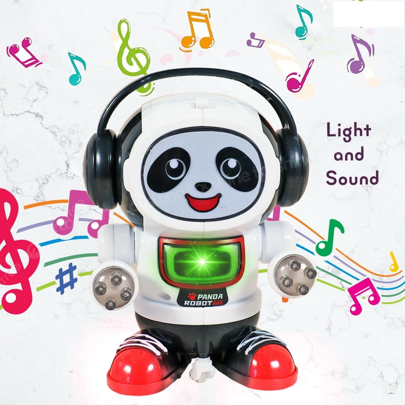 mega shine Cute Dancing Panda Robot Electronic Pet Cartoon Animal Doll(Multicolor)