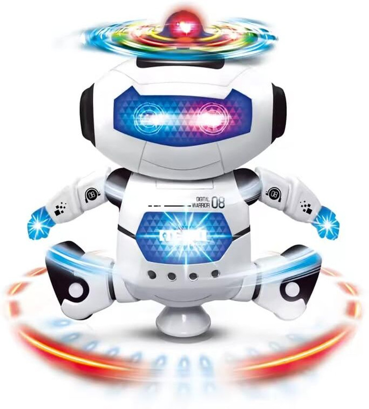 Abhinandan Decors Dancing robot(Blue)