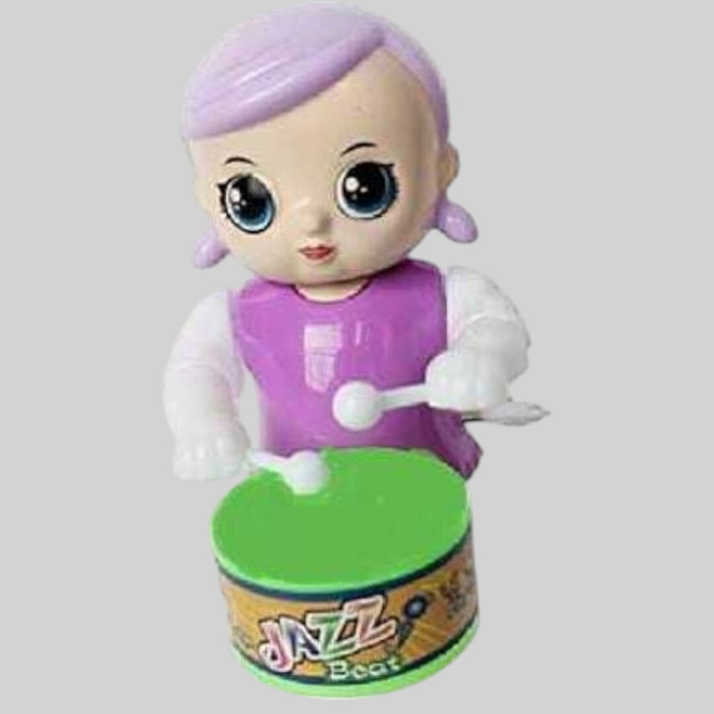 S.T.S ENTERPRISES BABY Cute Drummer Toy for Toddler Kids Birthday Gift Toys Rattle (Multicolor)(Multicolor)