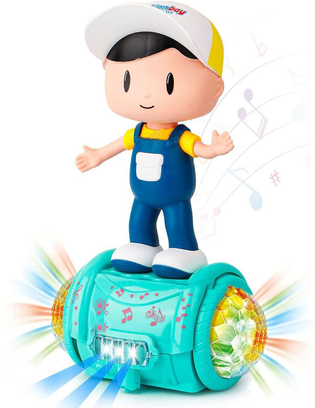 BUMTUM Fashion Boy Scooter Balancing 360°Degree Rotating Dancing(Blue)