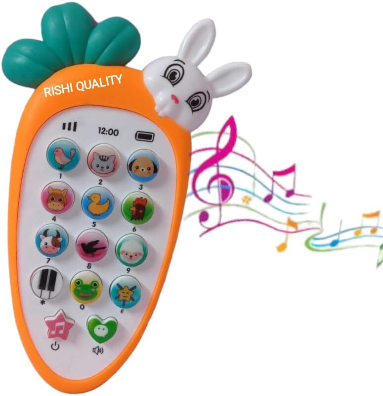 Pluspoint Musical Rabbit Phone for kids(Multicolor)