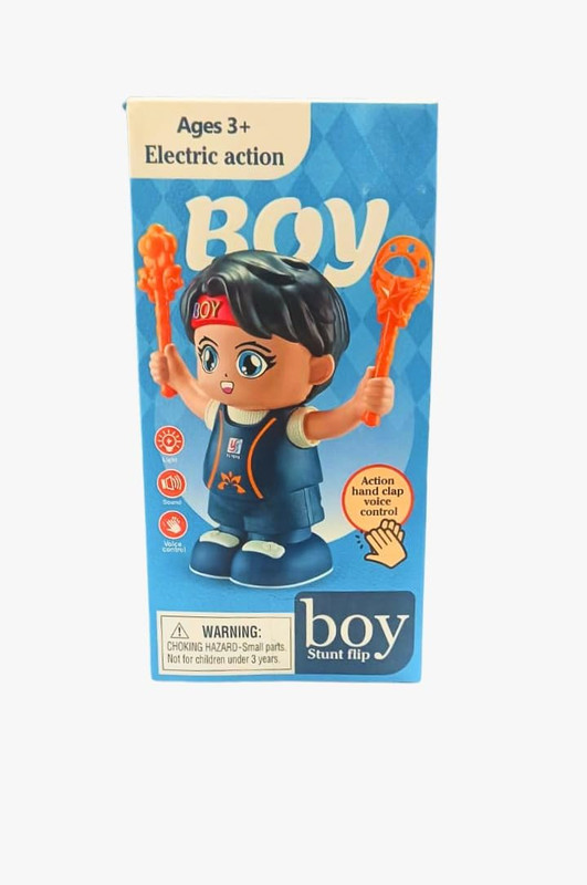 Anmolg STUNT FLIP BOY TOY(Multicolor, White, Blue, Black)
