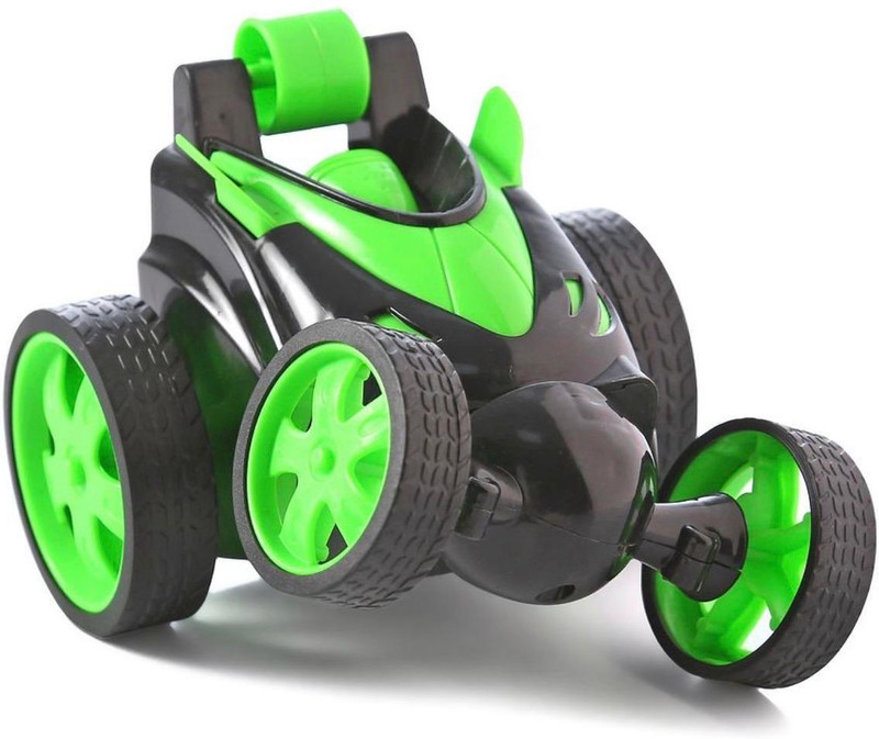 Fairyvibes Remote Control Stunt Car(Green)