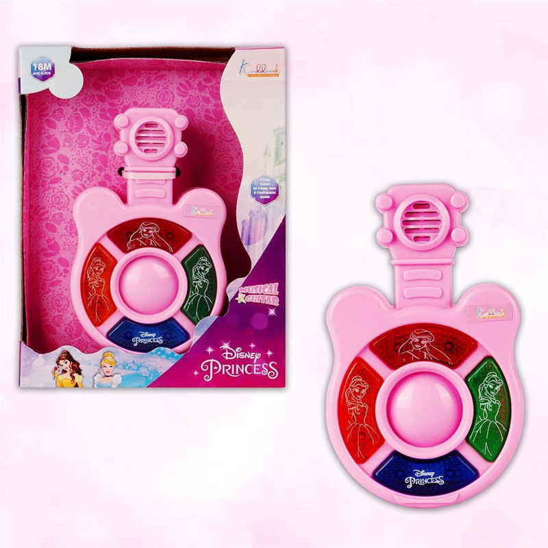 Kriiddaank Minnie Mini Music Guitar - Musical Instrument with Effective Sounds, Portable�(Multicolor)
