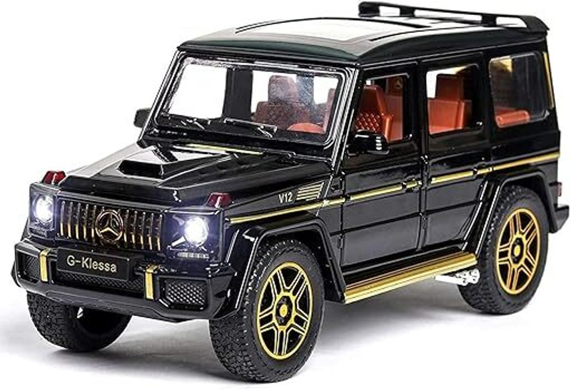 Pepstter Diecast Metal Car MERC G Class Toy Cars for Kids Pull Back 1(Black)