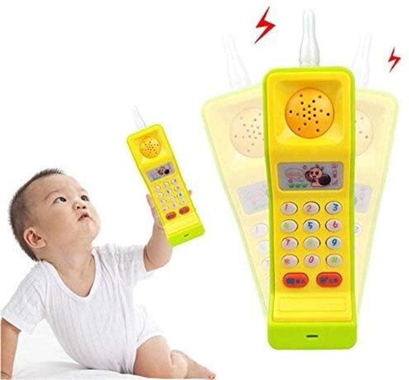 UWIPE mobile phone big for kids(Multicolor)