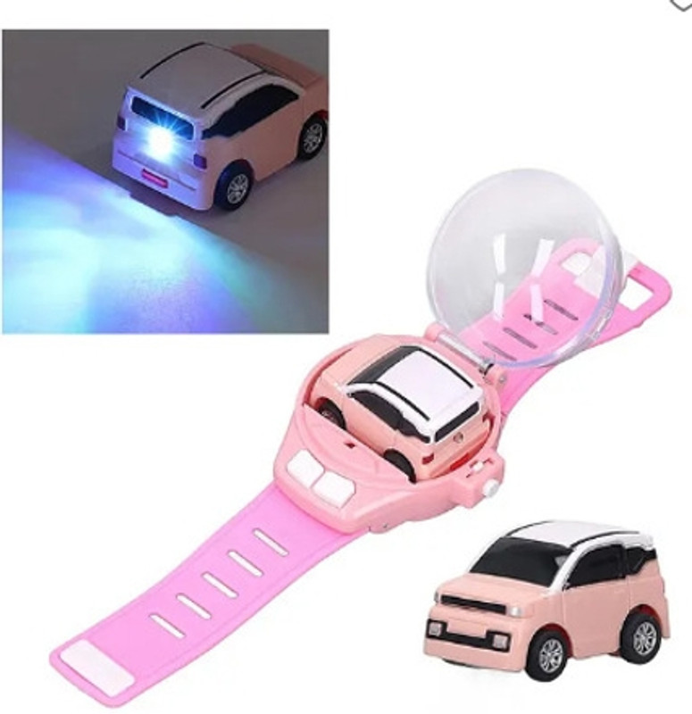 Pepstter wrist watch car pink for boys and girls(Multicolor)