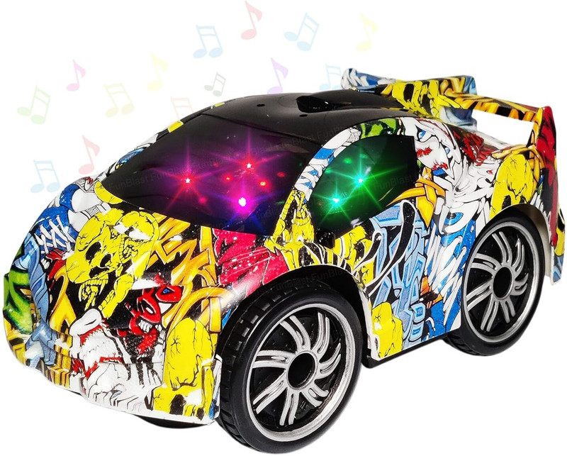 FunBlast Racing Car Toy for Kids – Electric 1:20 Scale Model Toy Car, 360 Degree Rotating(Multicolor)
