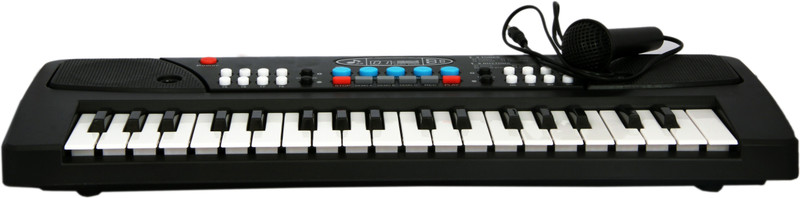 SALEOFF Bigfun 37 Keys Kids Piano Keyboard | Piano For Kids With Microphone605(Black)