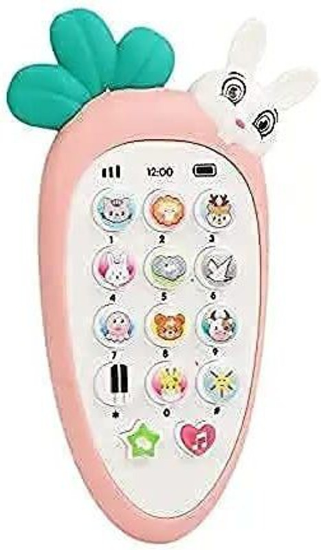 Pluspoint New Play Smart Phone Cordless Mobile Phone Toys Mobile Phone for Kids(Multicolor)