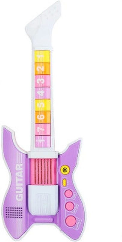 KinderTales Guitar Instrument for Rock(IND*744701) Band Guitar For Kids(Pink)