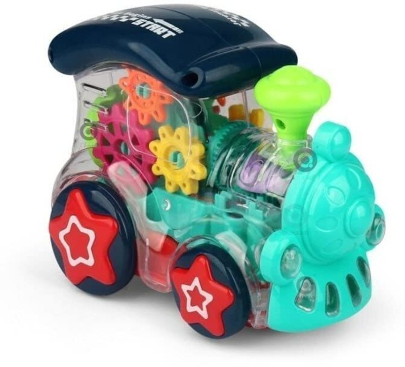 himanshu tex Train Sound and Colorful Lights for Kids 1 Year & Above(Multicolor)