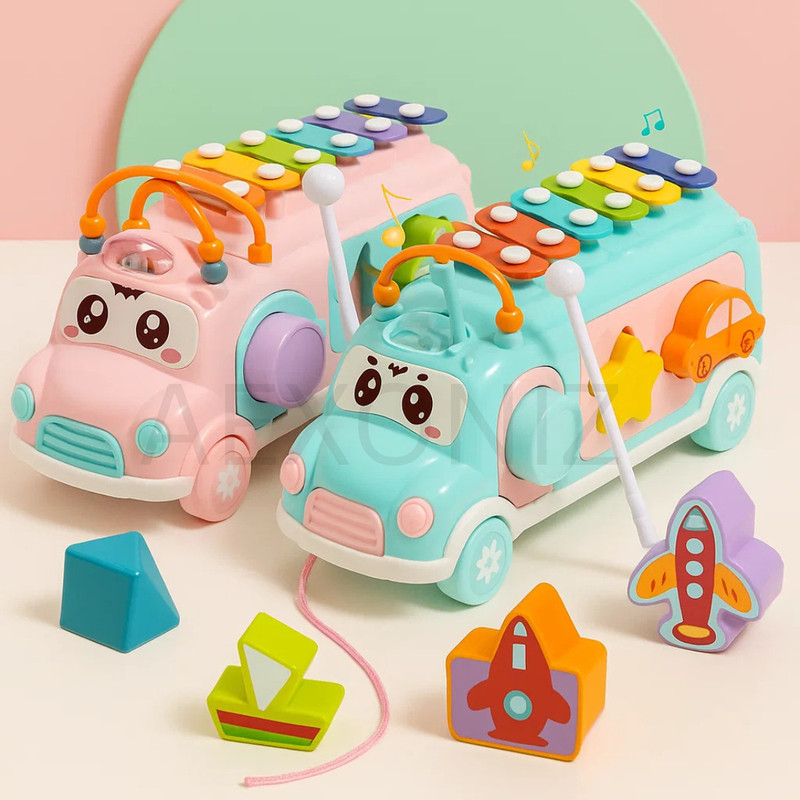 AEXONIZ TOYS Piano Toy for Kids,Shape Sorter Educational and Learning Toys 2+Kids(Multicolor)(Multicolor)
