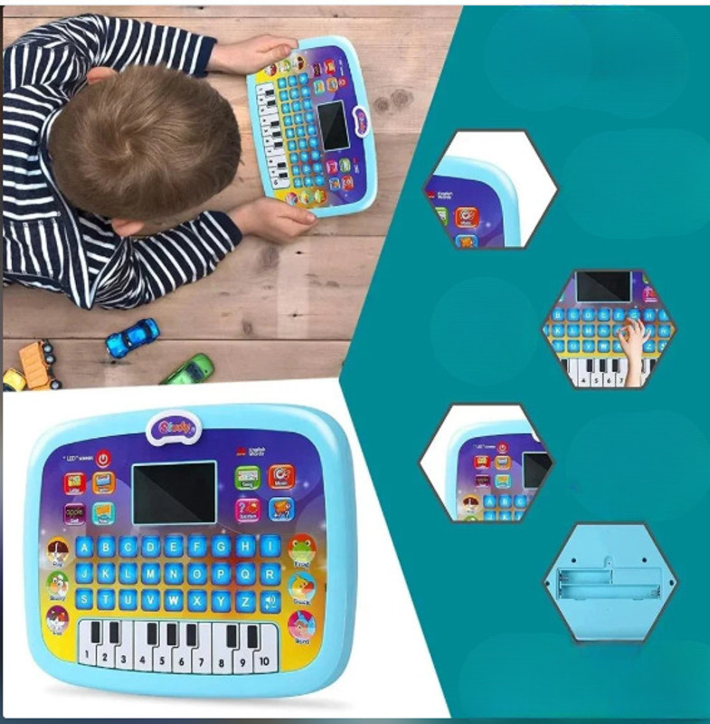 Tiny Tales PVC Multicolor Plastic Kids Music Computer Toy(Multicolor)