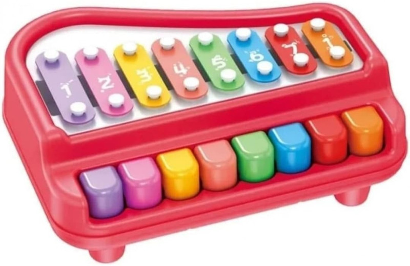 KIDS TOYS INDIA Xylophone(Multicolor)
